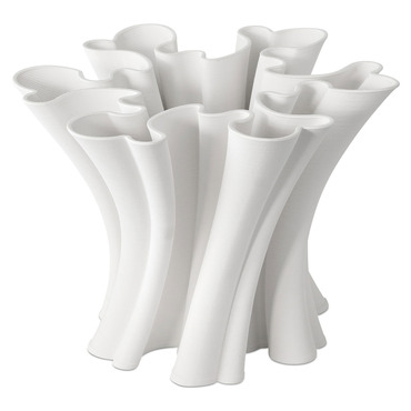Godet Twisted Vase | Currey & Company at Lightology Godet Twisted Vase