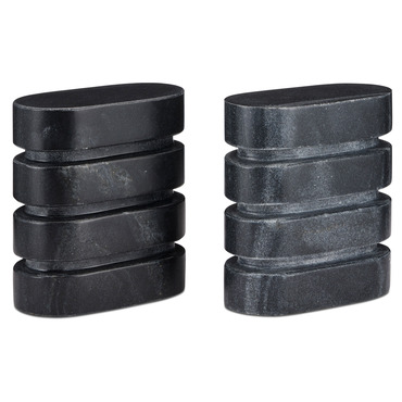 Bheslana Bookends Set of 2 | Currey & Company at Lightology Bheslana Bookends Set of 2