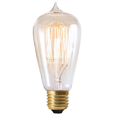 Retro Tube Edison Filament 60 Watt Light Bulb