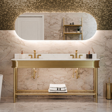 Aurora Lighted Mirror | Electric Mirror at Lightology Aurora Lighted Mirror
