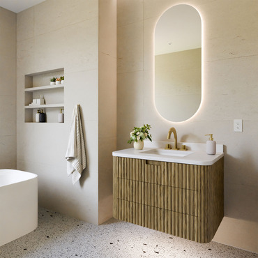 Ellura Lighted Mirror | Electric Mirror at Lightology Ellura Lighted Mirror