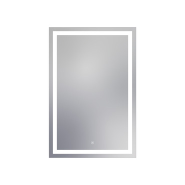 Integrity Rectangle Lighted Mirror | Electric Mirror at Lightology Integrity Rectangle Lighted Mirror