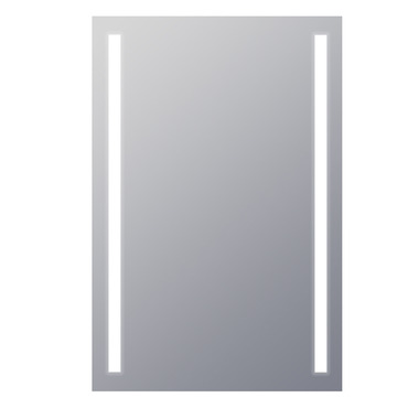 Charisma Rectangle Lighted Mirror | Cordova Mirrors at Lightology Charisma Rectangle Lighted Mirror