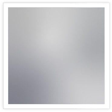 Prestige Square Lighted Mirror | Cordova Mirrors at Lightology Prestige Square Lighted Mirror