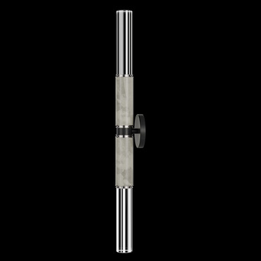 Antonia Cylinder Double Wall Sconce | Fine Art Handcrafted Lighting at Lightology Antonia Cylinder Double Wall Sconce