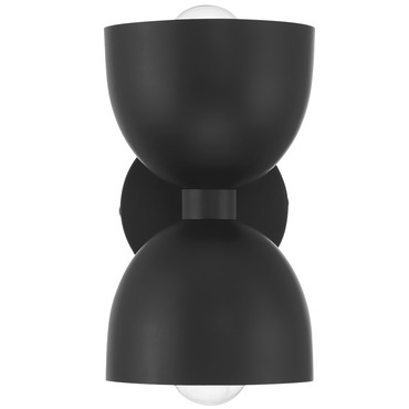 Erling Double Wall Sconce | Hunter Fan at Lightology Erling Double Wall Sconce