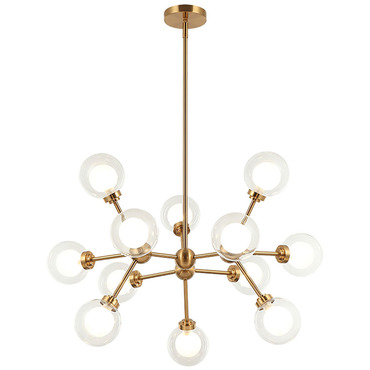 Solaris Chandelier | Matteo Lighting at Lightology Solaris Chandelier