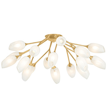 Aldean Semi Flush Ceiling Light | Troy Lighting at Lightology Aldean Semi Flush Ceiling Light