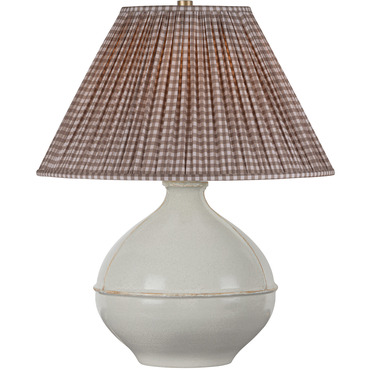 Salvage Table Lamp with Gathered Taper Shade | Troy Lighting at Lightology Salvage Table Lamp with Gathered Taper Shade