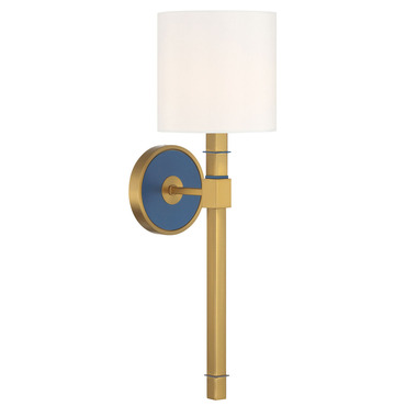 Herrick Wall Sconce | Crystorama at Lightology Herrick Wall Sconce