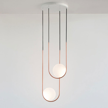 Apogee Duo Pendant | hollis+morris at Lightology Apogee Duo Pendant