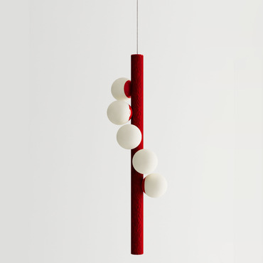 Willow Knit Vertical Pendant | hollis+morris at Lightology Willow Knit Vertical Pendant