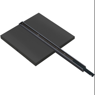 MicroTrack Groove Ceiling 48VDC 1-Circuit Power Feed