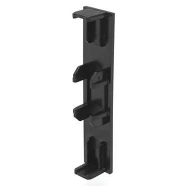 MicroTrack HiLo 48VDC 2-Circuit Suspension Track End Cap | PureEdge Lighting at Lightology MicroTrack HiLo 48VDC 2-Circuit Suspension Track End Cap