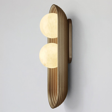 Eos Double Wall Sconce | Bert Frank at Lightology Eos Double Wall Sconce