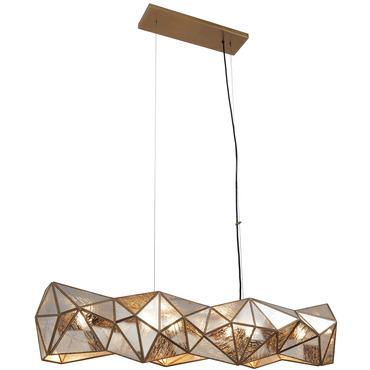 Geo Gem Island Light | Metropolitan Lighting at Lightology Geo Gem Island Light