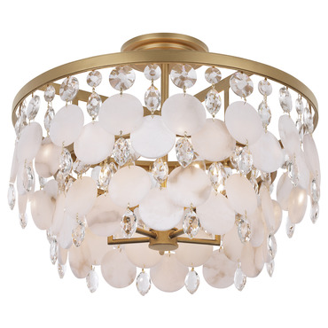 Nova Mara Semi Flush Ceiling Light
