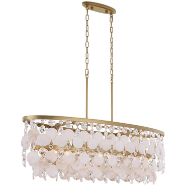 Nova Mara Linear Chandelier | Metropolitan Lighting at Lightology Nova Mara Linear Chandelier
