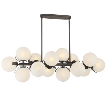 Vino Linear Chandelier | Metropolitan Lighting at Lightology Vino Linear Chandelier