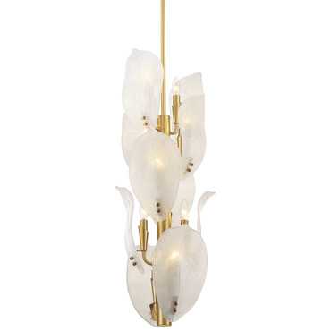 Orchid Tall Pendant | Metropolitan Lighting at Lightology Orchid Tall Pendant