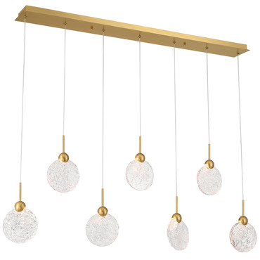 Briselle Linear Pendant | Metropolitan Lighting at Lightology Briselle Linear Pendant