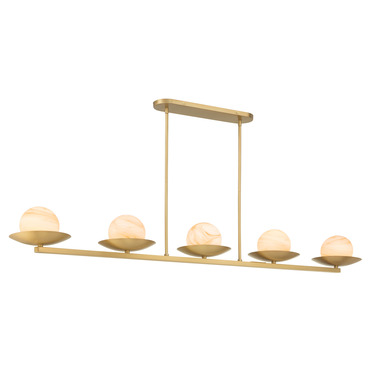 Olenne Linear Chandelier | Minka Lavery at Lightology Olenne Linear Chandelier