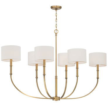Molvene Linear Chandelier | Minka Lavery at Lightology Molvene Linear Chandelier