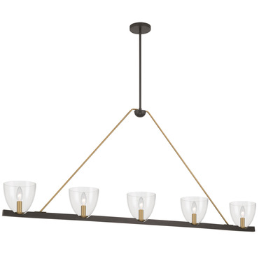 Noellea Linear Chandelier | Minka Lavery at Lightology Noellea Linear Chandelier