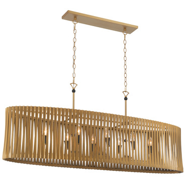 Aven Linear Chandelier | Minka Lavery at Lightology Aven Linear Chandelier
