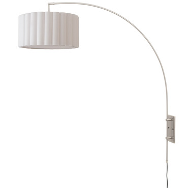 Scallop Wall Mounted Arc Lamp | Nova of California at Lightology Scallop Wall Mounted Arc Lamp
