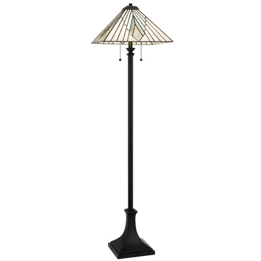 Duvane Floor Lamp | Quoizel at Lightology Duvane Floor Lamp