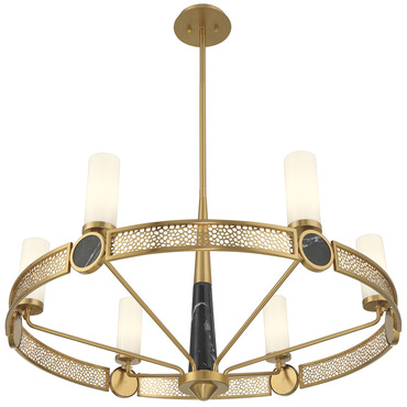 Farrell Chandelier | Savoy House at Lightology Farrell Chandelier