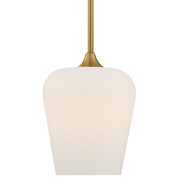 Octave Mini Pendant w/Opal Glass | Savoy House at Lightology Octave Mini Pendant w/Opal Glass