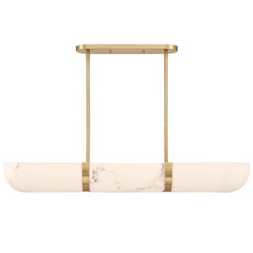 Chalfont Linear Chandelier | Savoy House at Lightology Chalfont Linear Chandelier