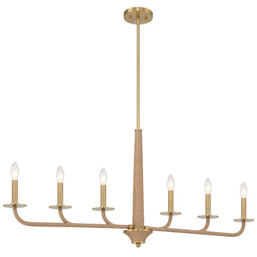 Cannon Linear Chandelier | Savoy House at Lightology Cannon Linear Chandelier