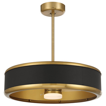 Archer LED Ceiling Fandelier | Savoy House at Lightology Archer LED Ceiling Fandelier
