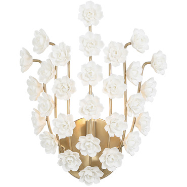 Flores Wall Sconce | Savoy House at Lightology Flores Wall Sconce