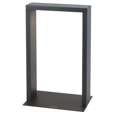 Axis Mini Solar Bollard Light | Zafferano America at Lightology Axis Mini Solar Bollard Light
