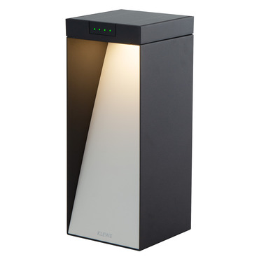 Milio Side Solar Bollard Light | Zafferano America at Lightology Milio Side Solar Bollard Light