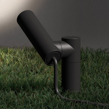 Axent Outdoor Solar Spot Light | Zafferano America at Lightology Axent Outdoor Solar Spot Light