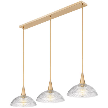 Lunelle Linear Chandelier | Z-Lite at Lightology Lunelle Linear Chandelier