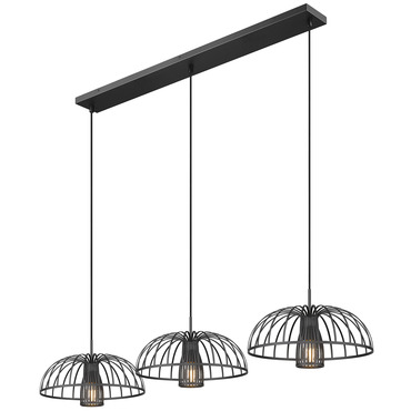 Valencia Linear Chandelier | Z-Lite at Lightology Valencia Linear Chandelier