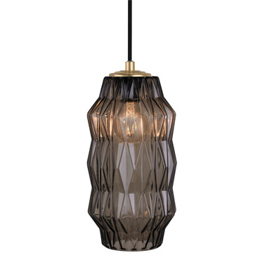 Mimo Faceted Pendant - Overstock | Oggetti at Lightology Mimo Faceted Pendant - Overstock