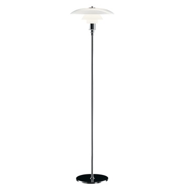 PH 3 1/2 - 2 1/2 Glass Floor Lamp | Louis Poulsen at Lightology PH 3 1/2 - 2 1/2 Glass Floor Lamp