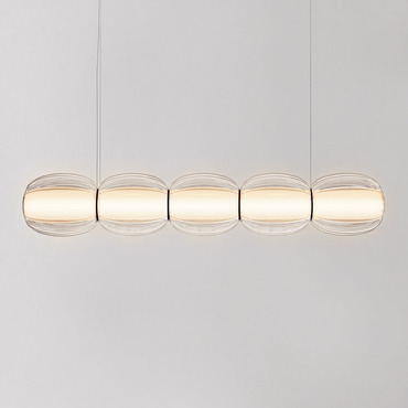Alma Multipla Linear Pendant | Contardi at Lightology Alma Multipla Linear Pendant