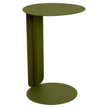 Bebop Offset Side Table | Fermob at Lightology Bebop Offset Side Table