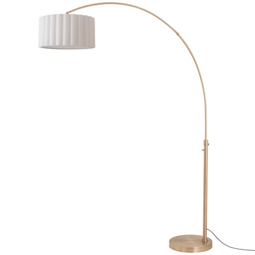 Float Scallop Arc Floor Lamp | Nova of California at Lightology Float Scallop Arc Floor Lamp