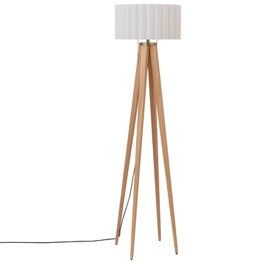 Quattro Scallop Floor Lamp | Nova of California at Lightology Quattro Scallop Floor Lamp