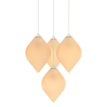 Flare Top Round Multi-Light Pendant | Tom Dixon at Lightology Flare Top Round Multi-Light Pendant