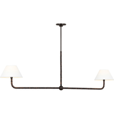Fiona Linear Chandelier | Visual Comfort Studio at Lightology Fiona Linear Chandelier